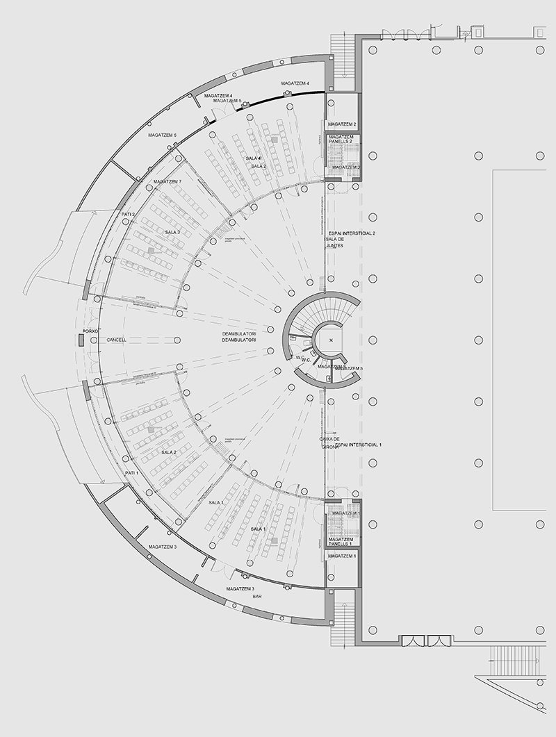 Remodelació parcial de l’edifici de la Fira de Girona