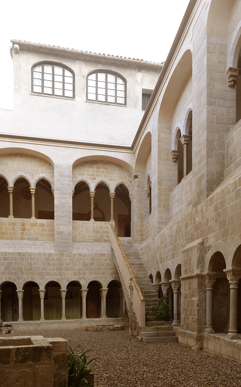 Restauració del claustre del Monestir de Sant Daniel