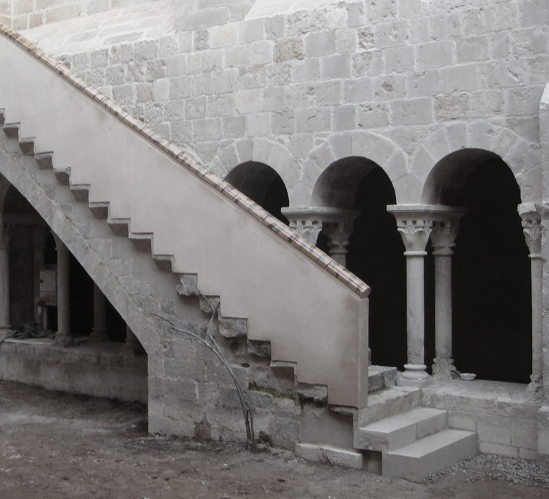 Restauració del claustre del Monestir de Sant Daniel