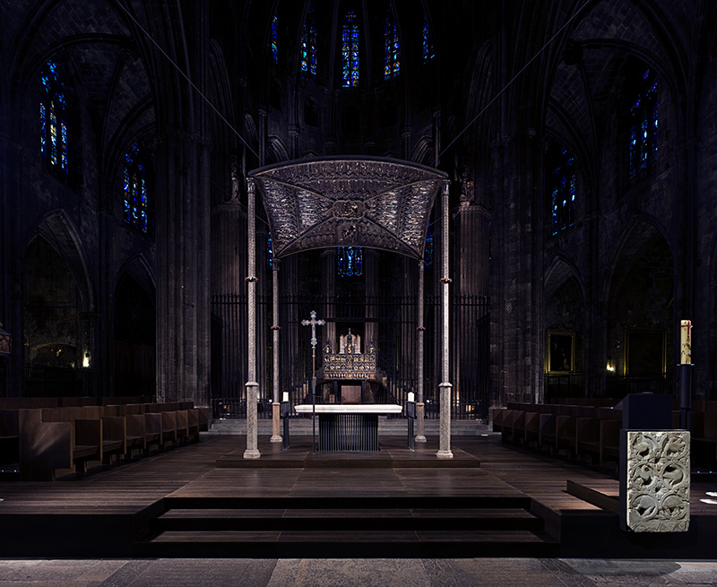 Ampliació i remodelació del presbiteri de la Catedral de Girona