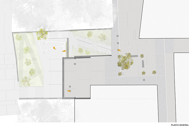 Connexió del carrer de Baix amb el Mirador