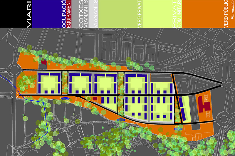 Estudi per al pla parcial urbanístic Sector Pla de Baix de Domeny
